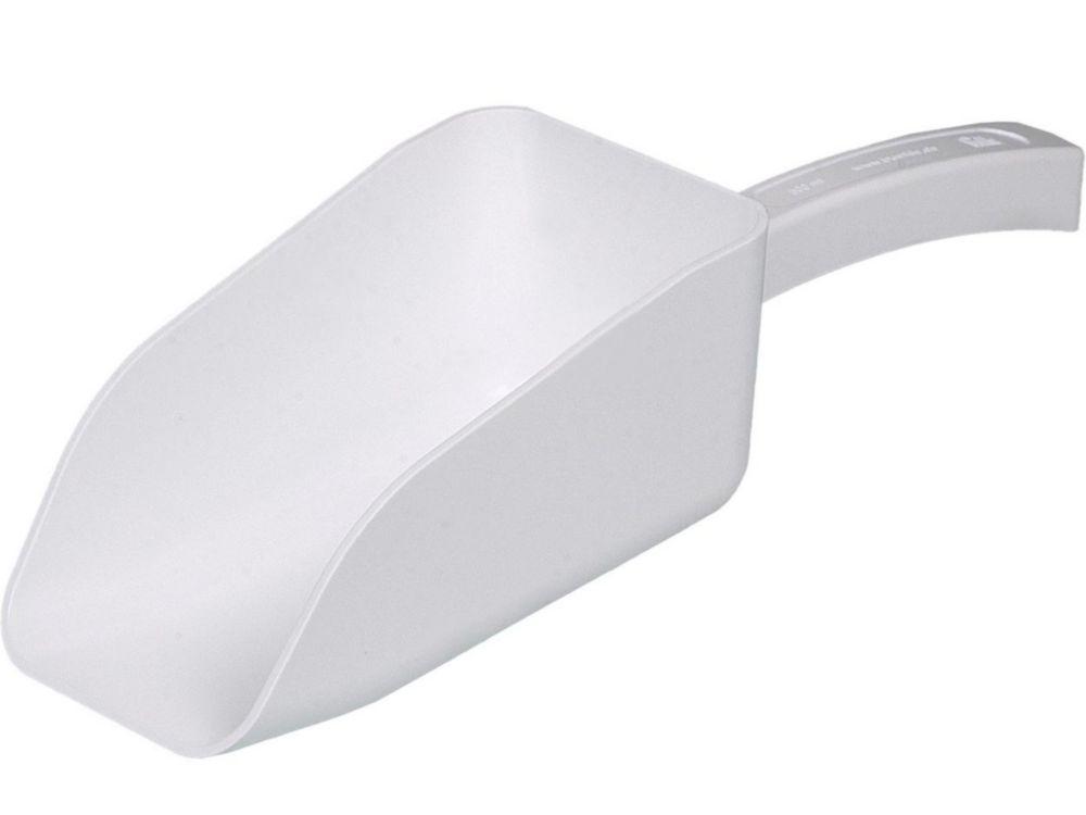 Bürkle SteriPlast Probe Scoop 500 ml ohne Deckel, PS, weiß, steril, Packung mit 10