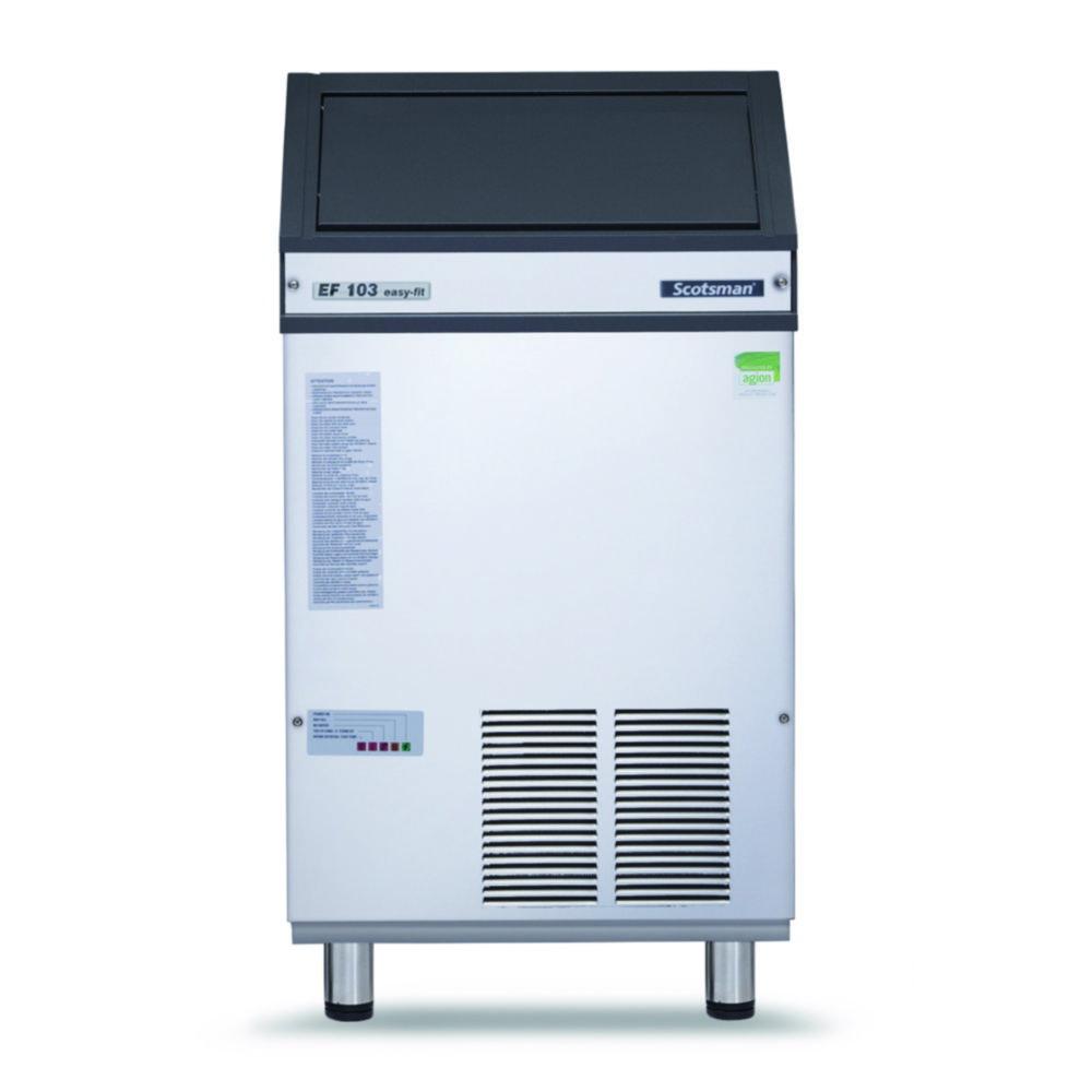 HIBU Flake-Ice Maker EF 127 AS* OX, 126 kg/24h Power, mit PWD System, Edelstahl, Air Cooled, 40 kg Lagerung