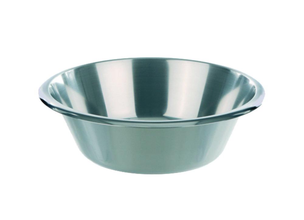 Bochem Laboratory Bowl 6 L, 18/10-Stahl diam. 305 mm, height 120 mm, type 1, niedrige Form