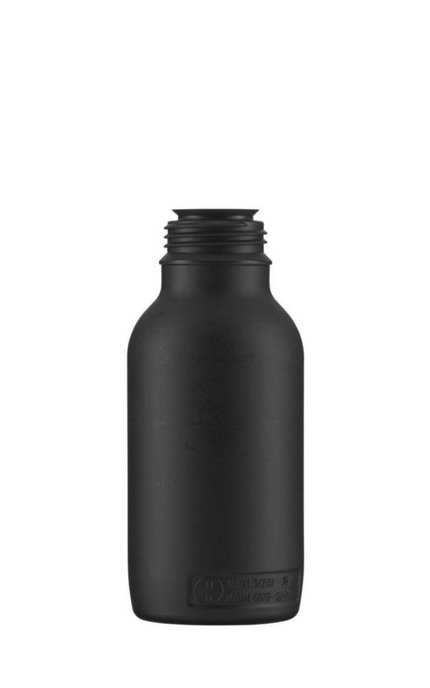 Kautex UN Enghals Reagenz Flaschen 500mL schwarz HDPE (ohne Verschluss) Packung mit 120